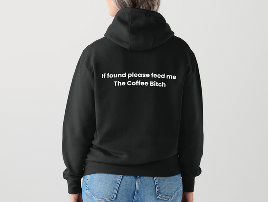 The Coffee Bitch Hoodie Unisex Black