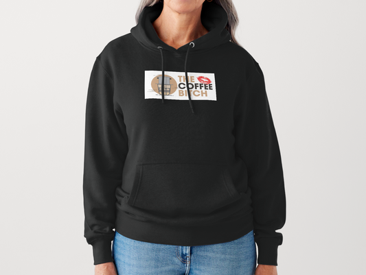 The Coffee Bitch Hoodie Unisex Black